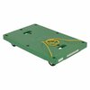 Vestil Green Plastic Dolly With Pull Rope 500 lb Capacity 21 x 33 POS-2133-ROPE